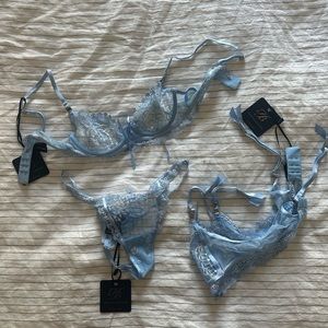 Honey Birdette ANNABEL set + stockings